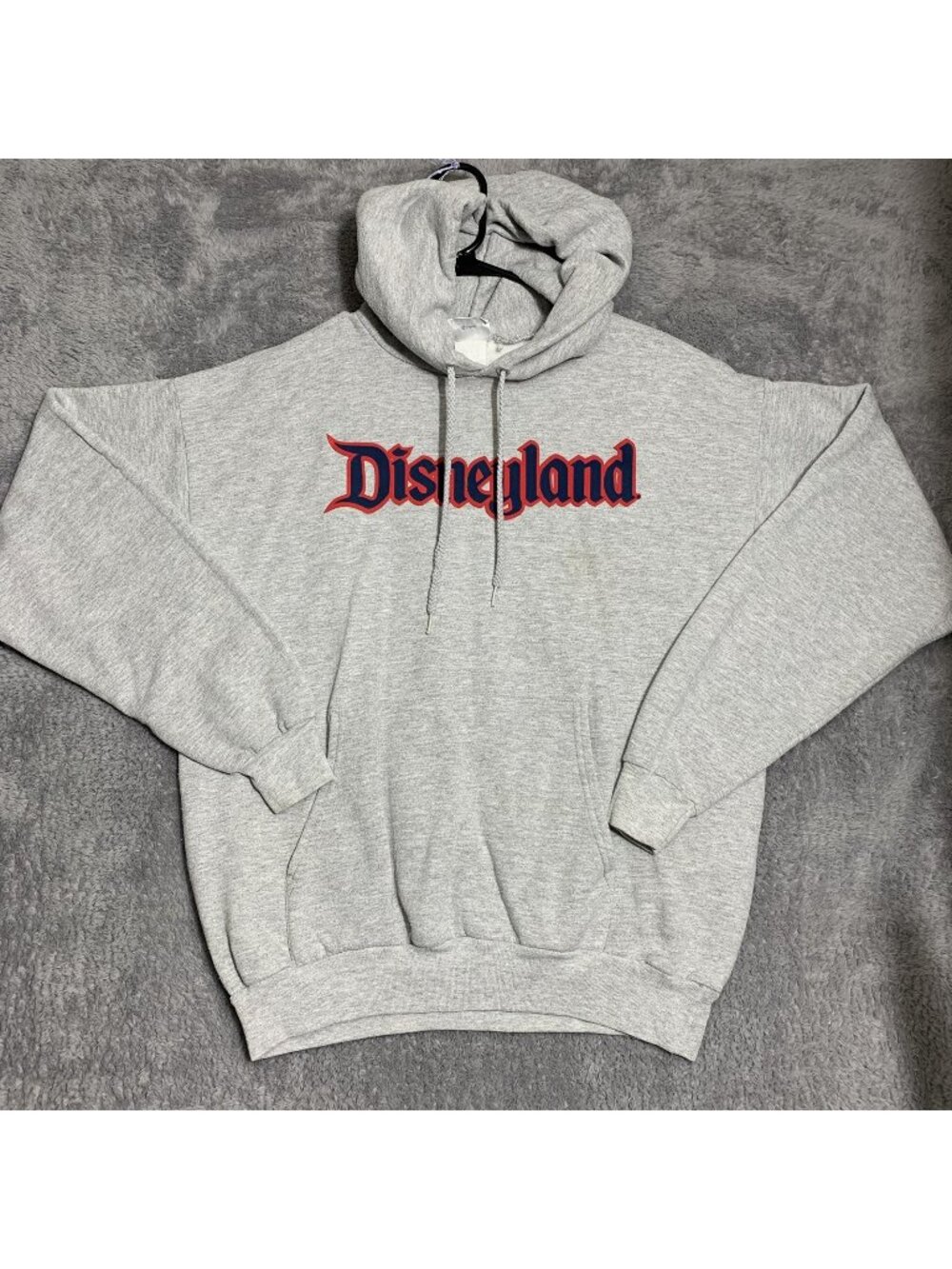 Disneyland Disney Parks Gray Hoodie Pullover Sweatshirt XL